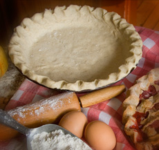 Pâte à tarte sans gluten
beurre clarifié & huile