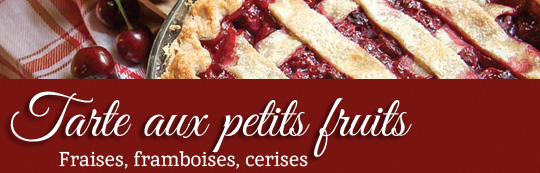 Tarte aux petits fruits sans gluten