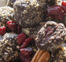 Boules choco-d'amour sans gluten