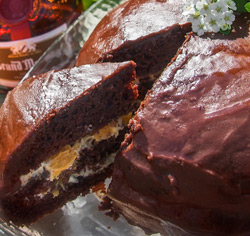 Gâteau choco-orange Grand-Marnier sans gluten