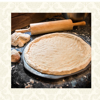 Croûte maison sans gluten à pizza