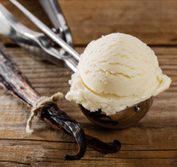 Crème glacée à la vanille