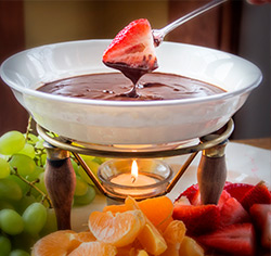 Fondue au chocolat