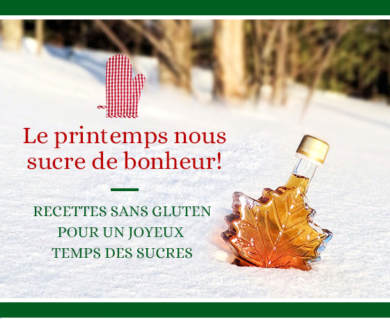 Le printemps nous sucre de bonheur!