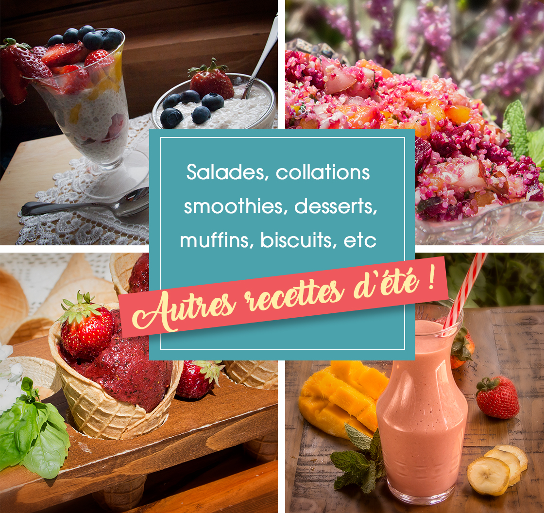 Recettes d'été de Cuisine l'Angélique
