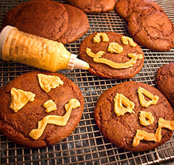 Recette Biscuits géants à la citrouille et à la mélasse sans gluten