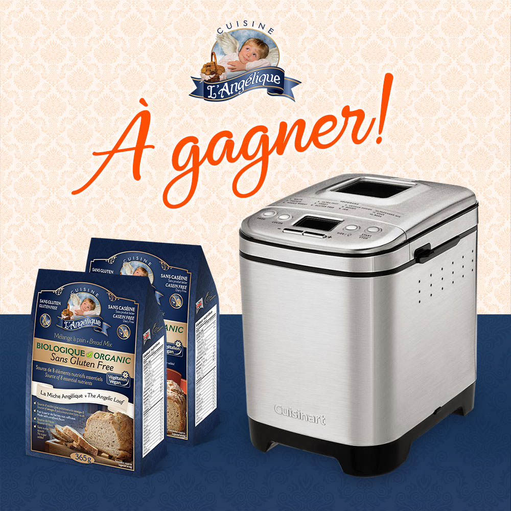 CONCOURS – Gagnez un ensemble à pain sans gluten