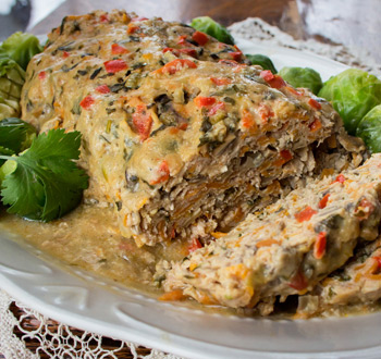 Recette sans gluten Pain de viande à la dinde parfumé à la coriande