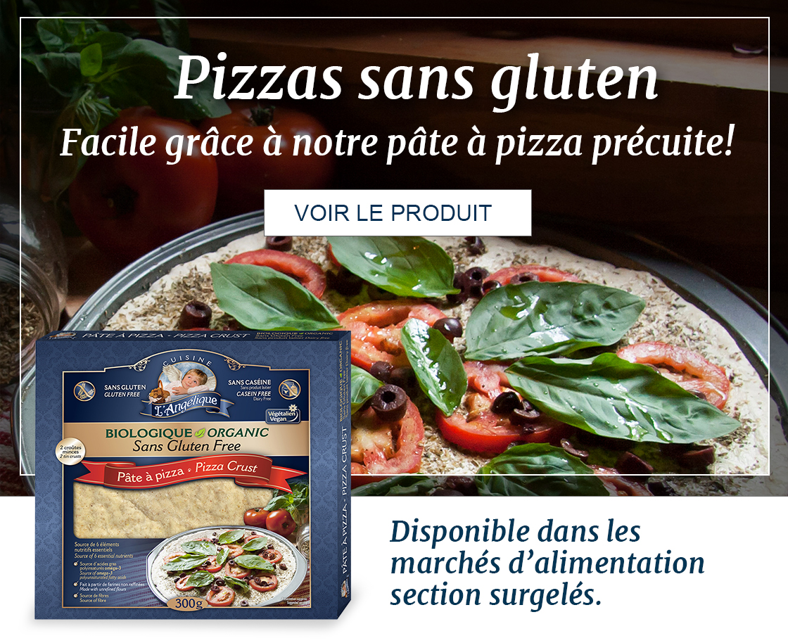 Pizzas sans gluten, facile grâce à notre pâte à pizza précuite