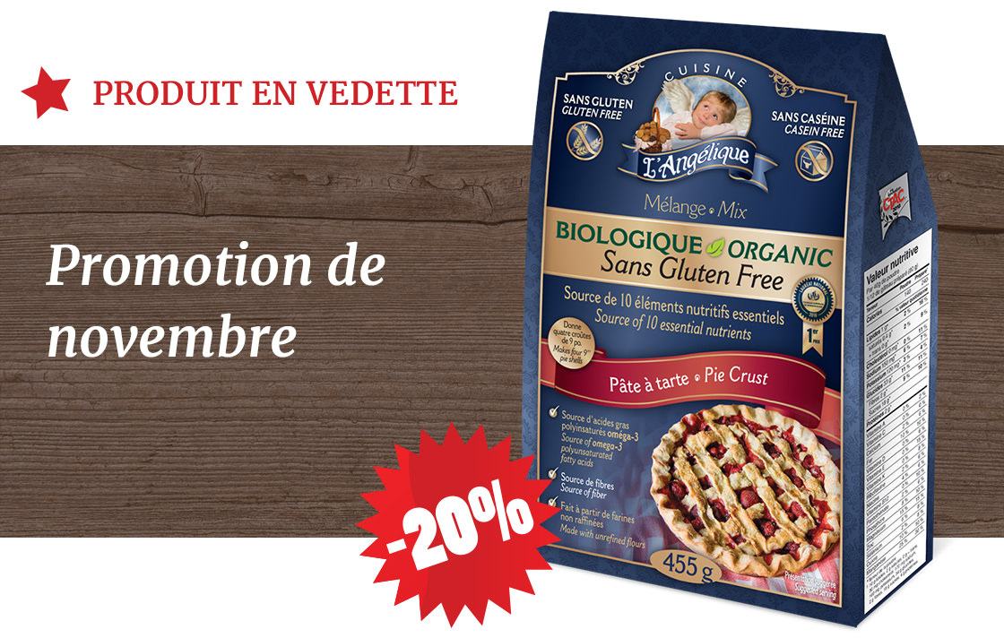 Produit en vedette - Promotion de novembre