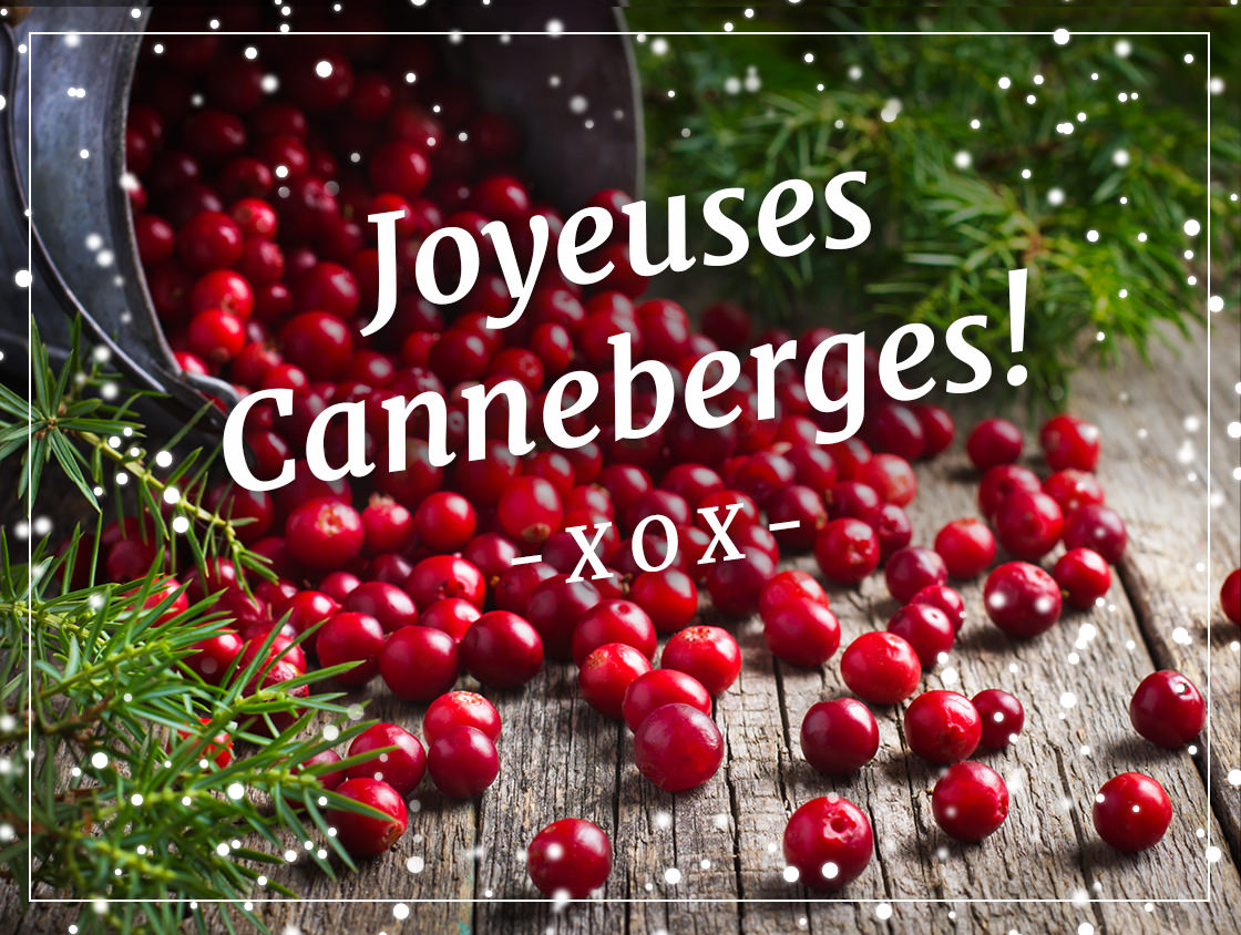Joyeuses canneberges! Délicieux et sans gluten