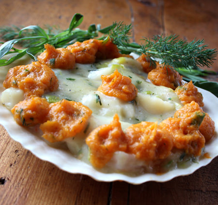 Recette sans gluten de Coquilles St-Jacques aux herbes fraîches