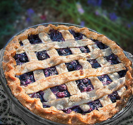 Recette sans gluten Tarte aux bleuets