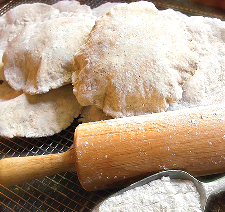 Recette de pains pita  sans gluten