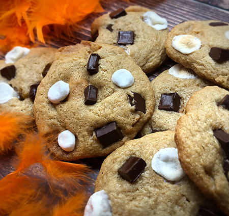 Recette Biscuits s'mores d’Halloween sans gluten