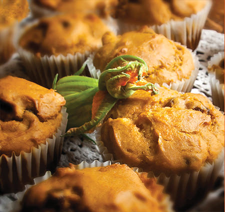 Recette Muffins granolas à la citrouille sans gluten