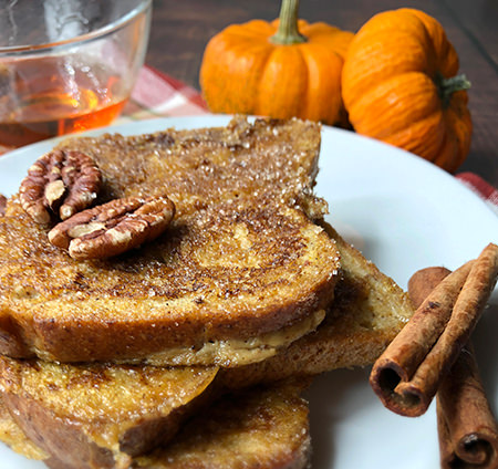 Recette Pain doré aux épices et à la citrouille sans gluten