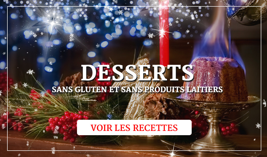 Desserts sans gluten