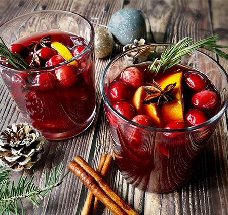Recette de Sangria de Noël sans gluten