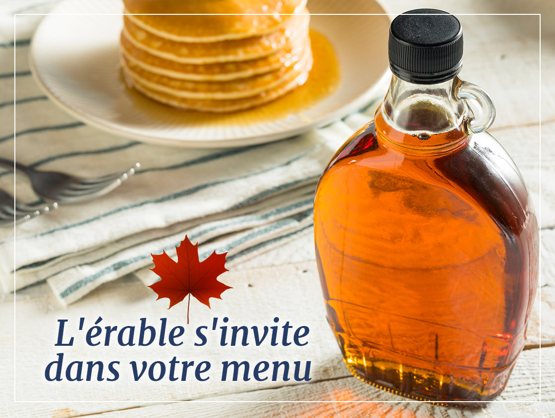L’érable s’invite dans votre menu