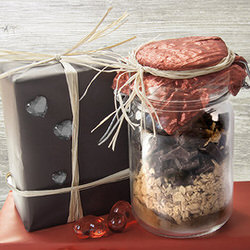 Recette sans gluten Mousse au chocolat en pot