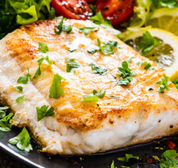 Filets de morue au citron