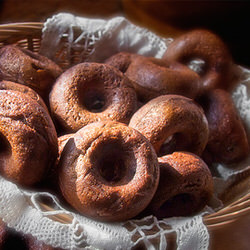Beignes choco-citrouille sans gluten