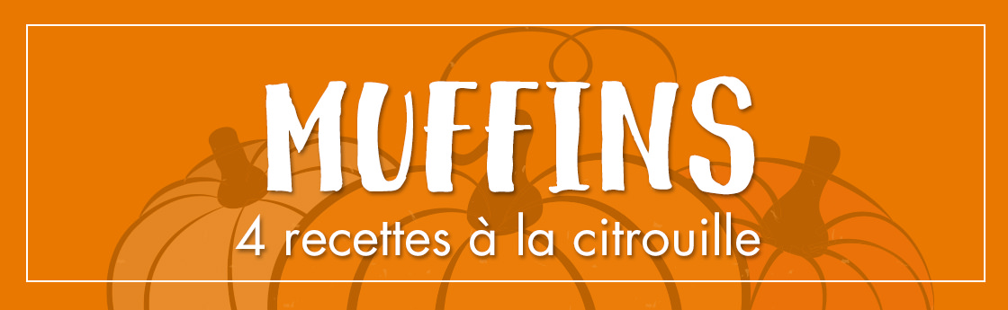 4 recettes de Muffins à la citrouille sans gluten