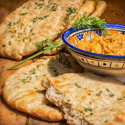 Pain Naan sans gluten