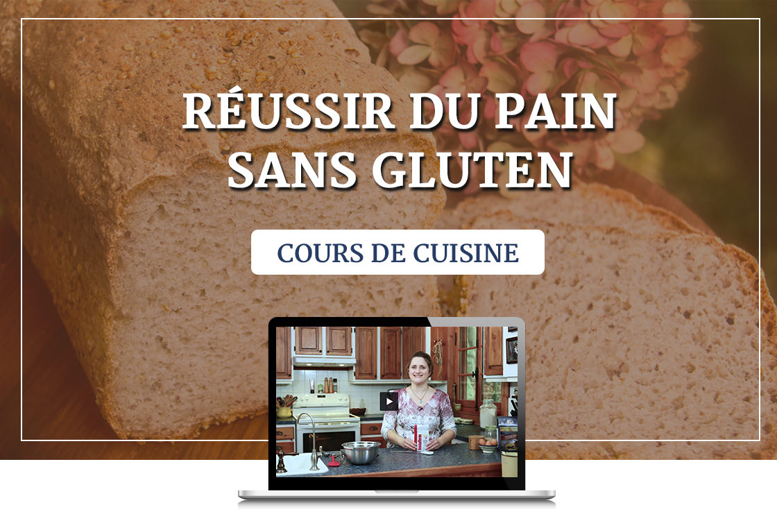 Réussir du pain sans gluten - cours de cuisine