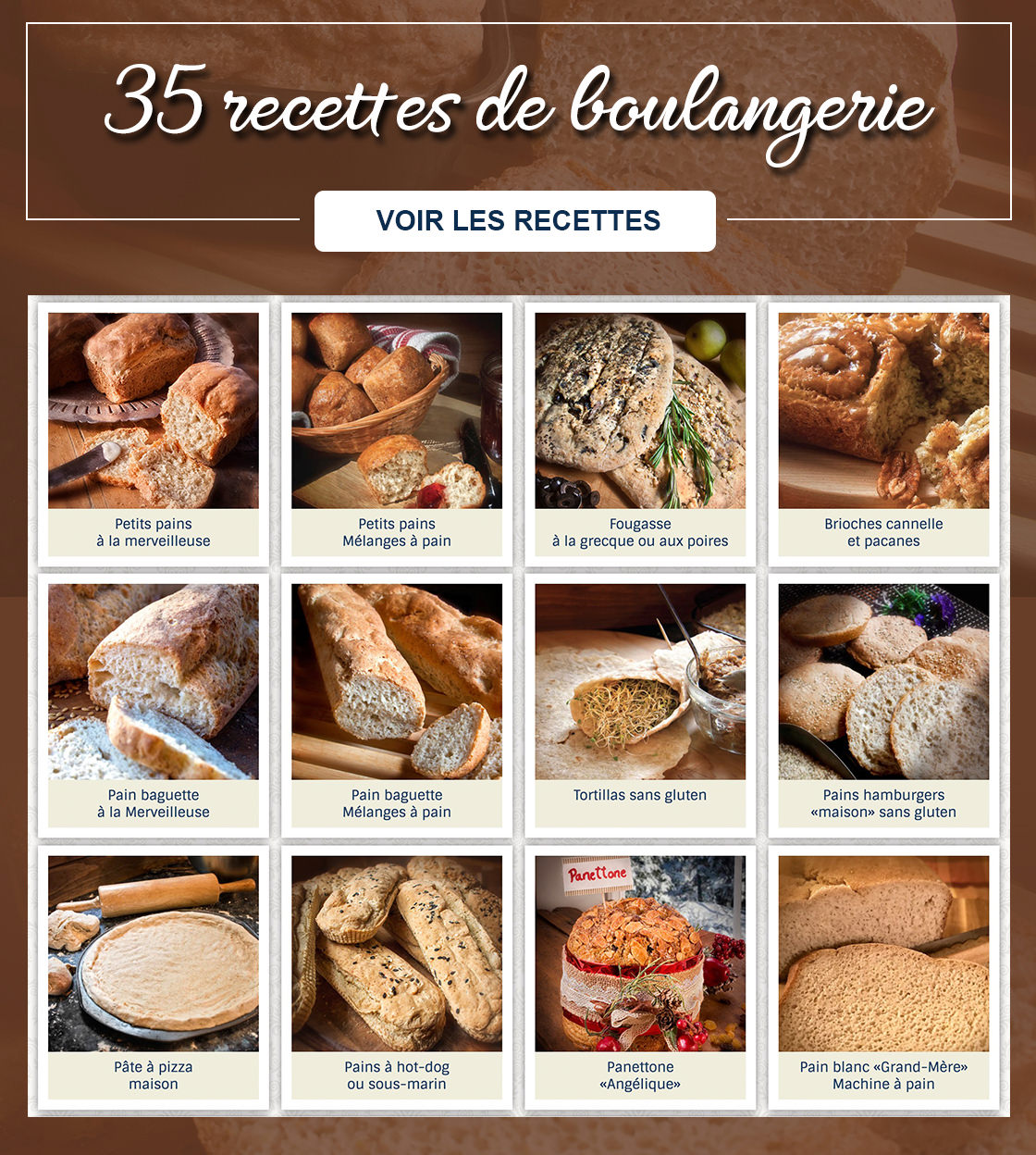 35 recettes sans gluten de boulangerie