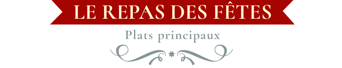 Le repas des Fêtes