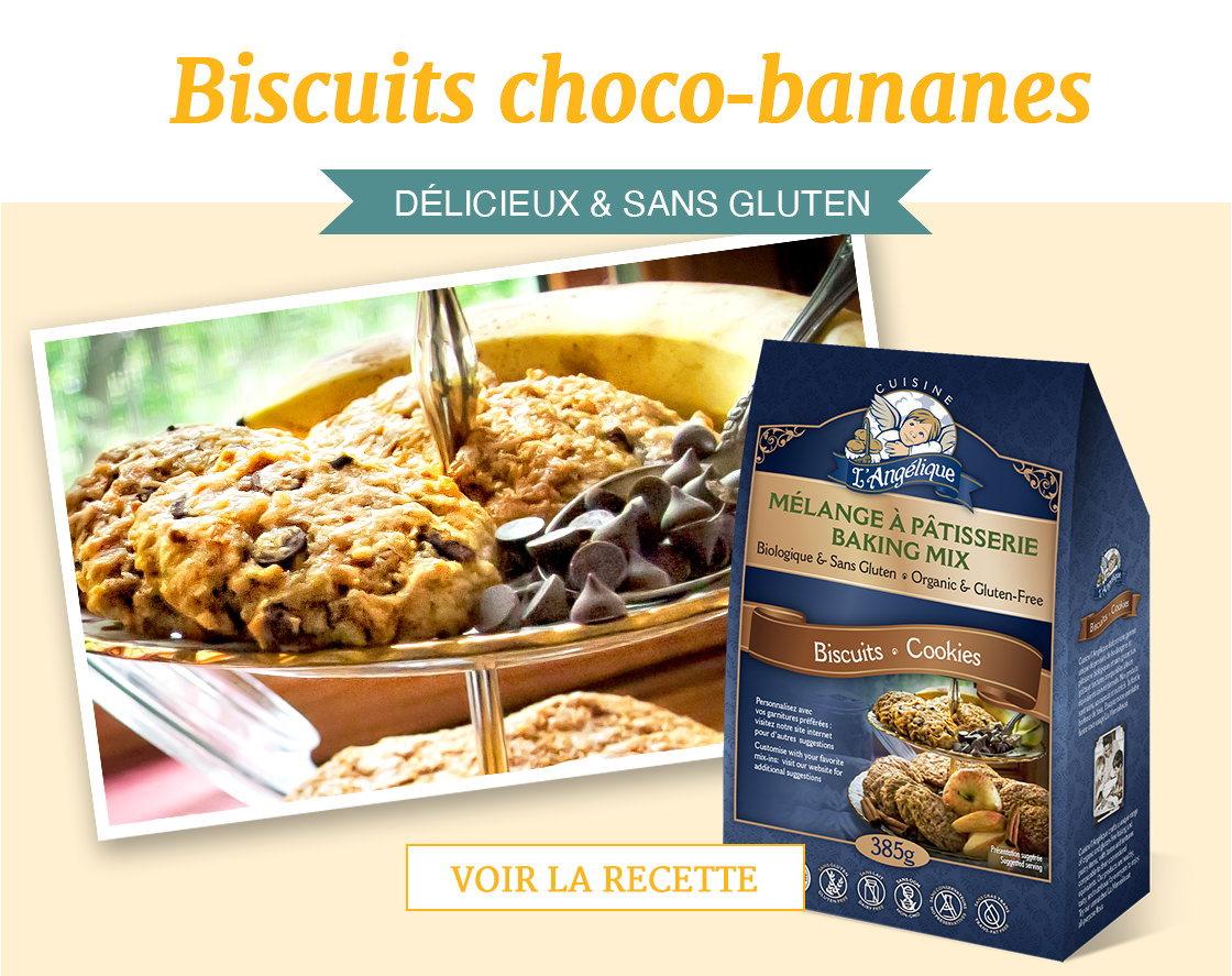 Biscuits choco-bananes