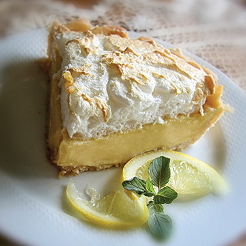 Tarte au citron sans gluten
