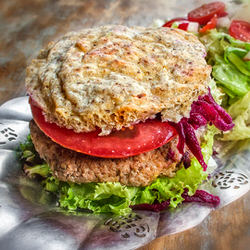 Burgers à l’agneau sans gluten