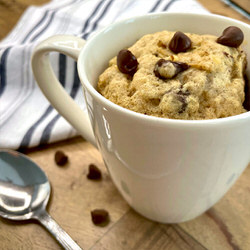 Mug Cake à la banane - Recette sans gluten