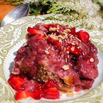 Pouding aux fraises - Recette sans gluten