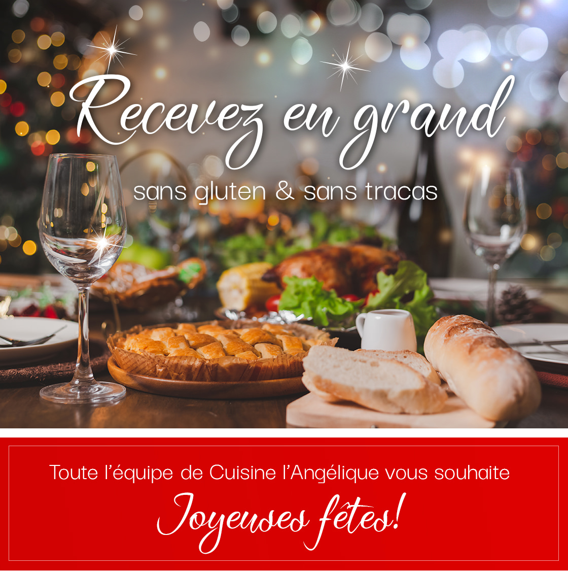 Délicieux et sans gluten