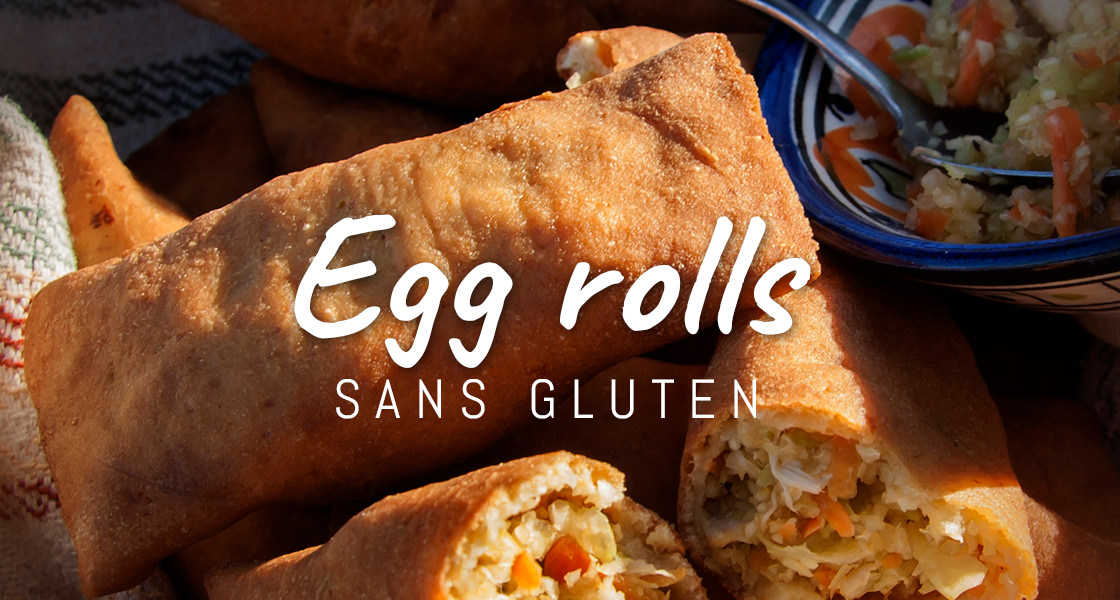 Egg rolls sans gluten