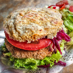 Burgers à l’agneau sans gluten