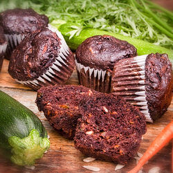 Muffins choco-tournesol