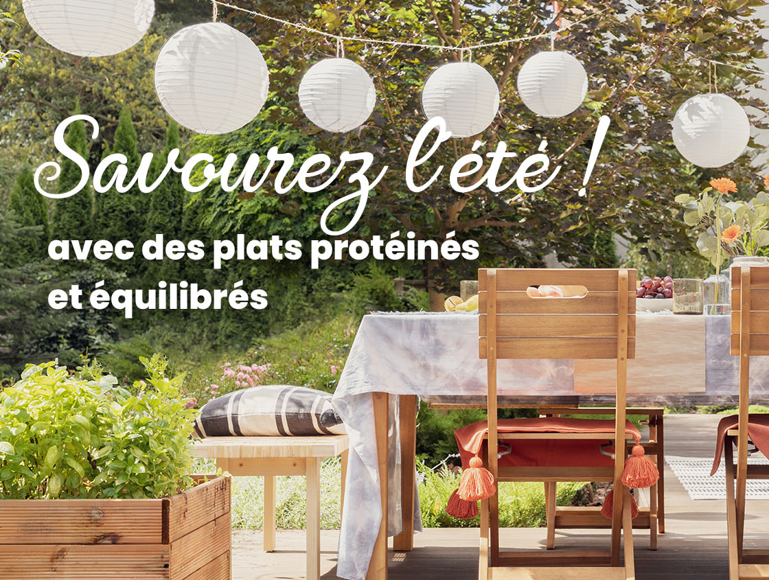Savourez l'été avec des plats protéinés et équilibrés
