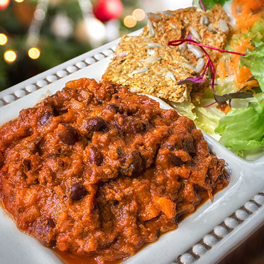 Chili à la dinde sans gluten