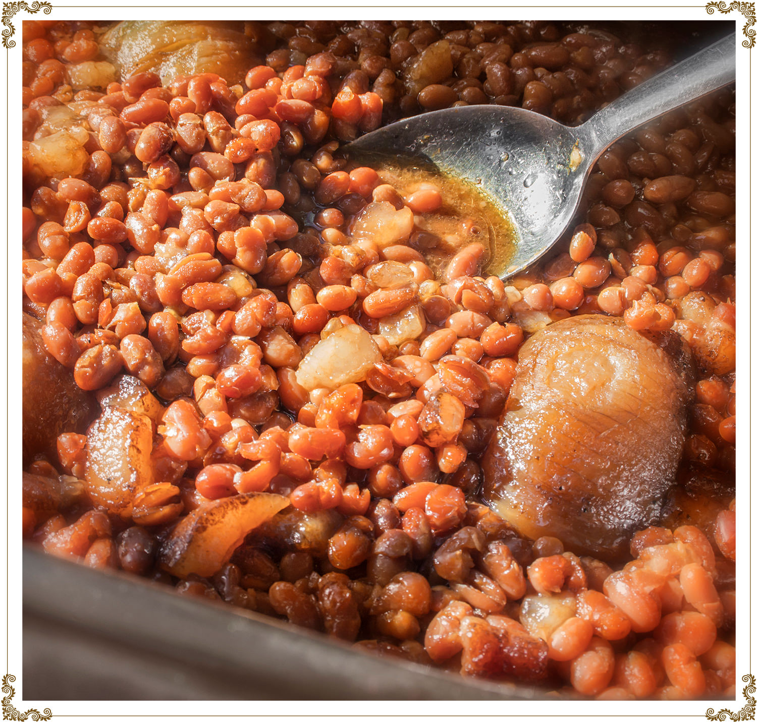 Recette de Binnes au lard à la mijoteuse sans gluten et sans produits laitiers de Cuisine l'Angélique