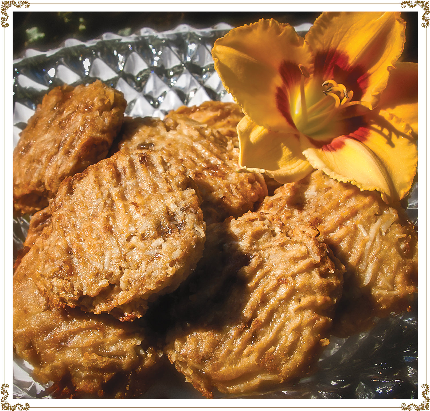 Recette de Biscuits aux abricots sans gluten et sans produits laitiers de Cuisine l'Angélique.