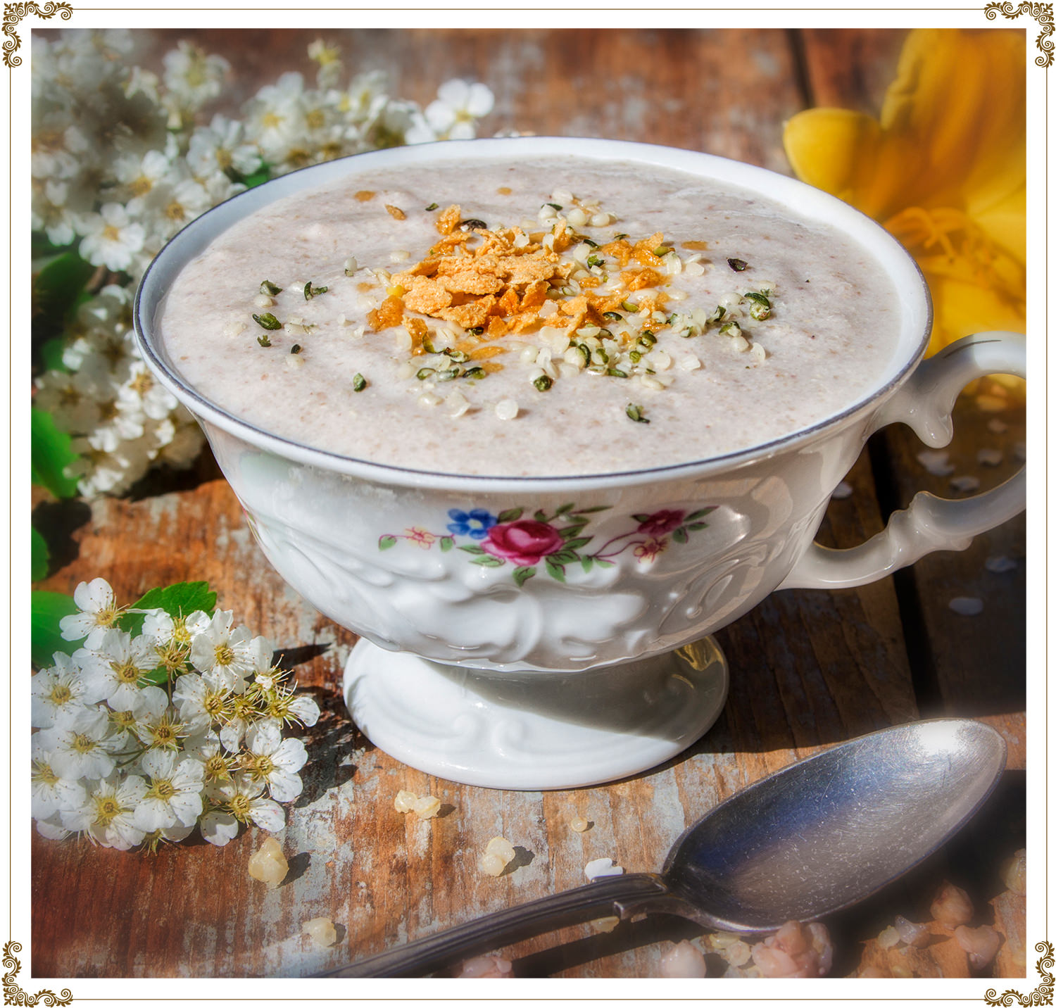 Recette de Crème de céréales rapido-presto sans gluten et sans produits laitiers de Cuisine l'Angélique