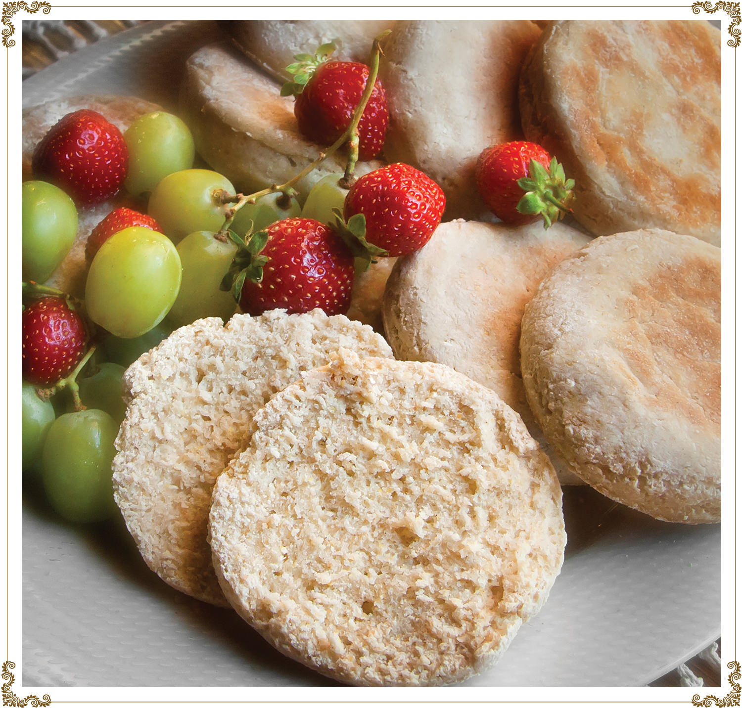 Recette de Muffins anglais sans gluten et sans produits laitiers de Cuisine l'Angélique.
