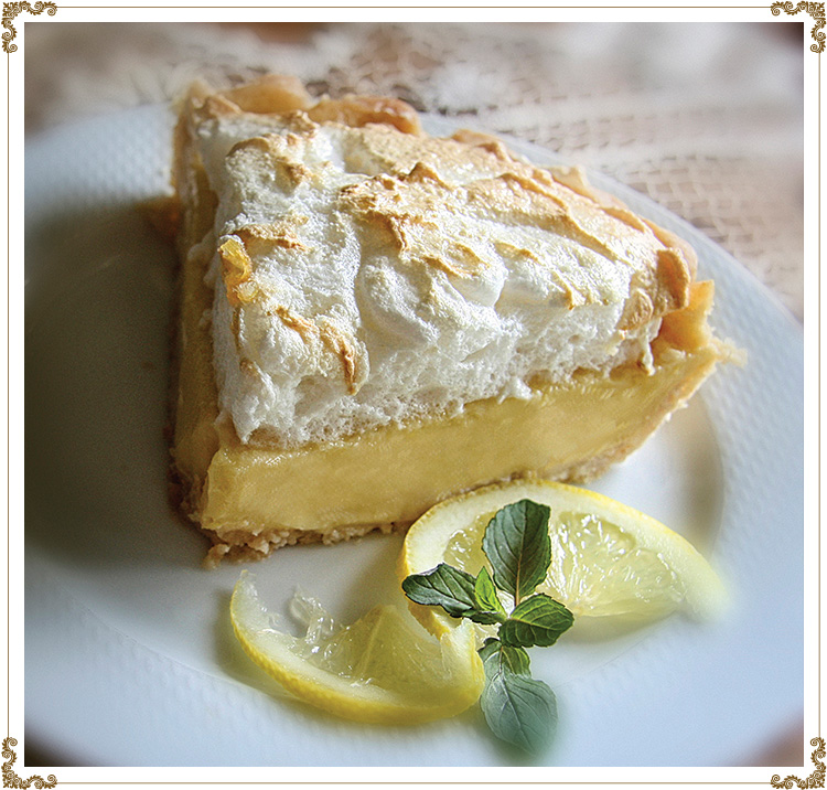 Lemon Pie Recipe by Cuisine l'Angélique.