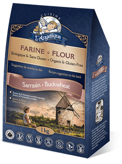 Gluten-free buckwheat flour