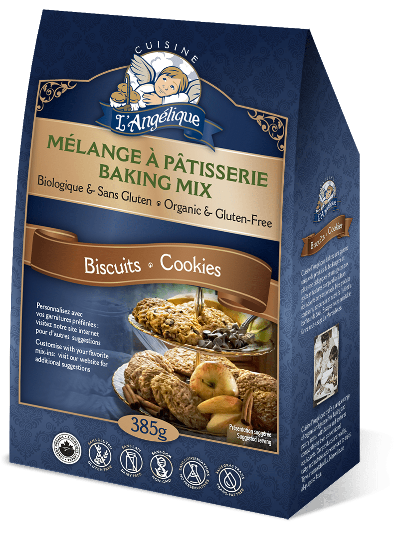  Cookie Mix 3 Ways. Organic, gluten-free and dairy-free